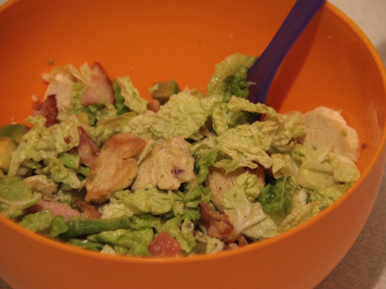 Chicken Fillet and Avocado Salad