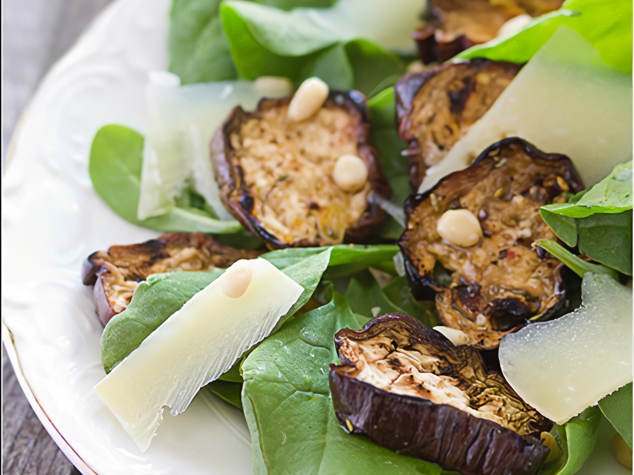 Grilled Eggplant Salad