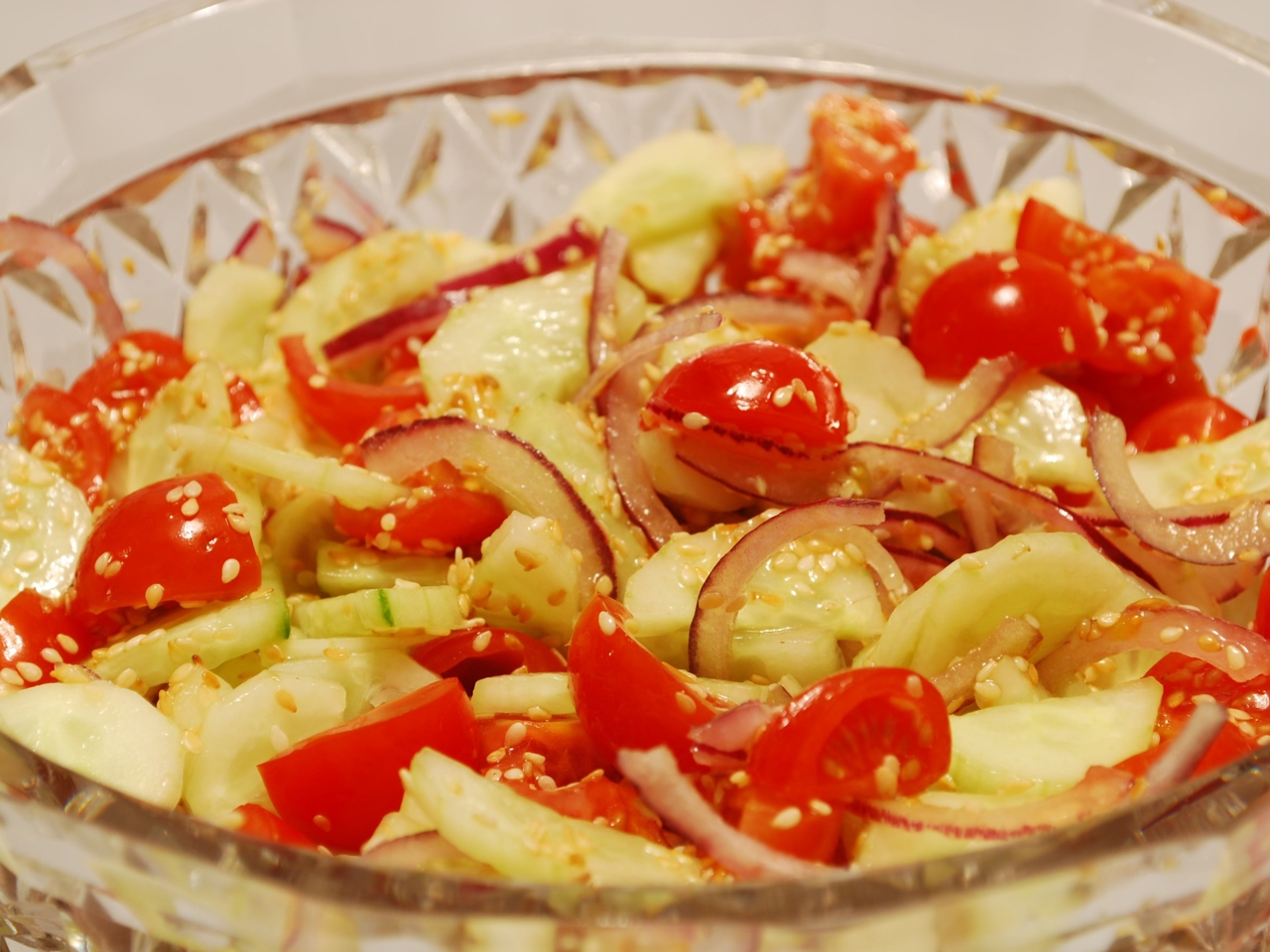 Vegetable Salad with Sesame