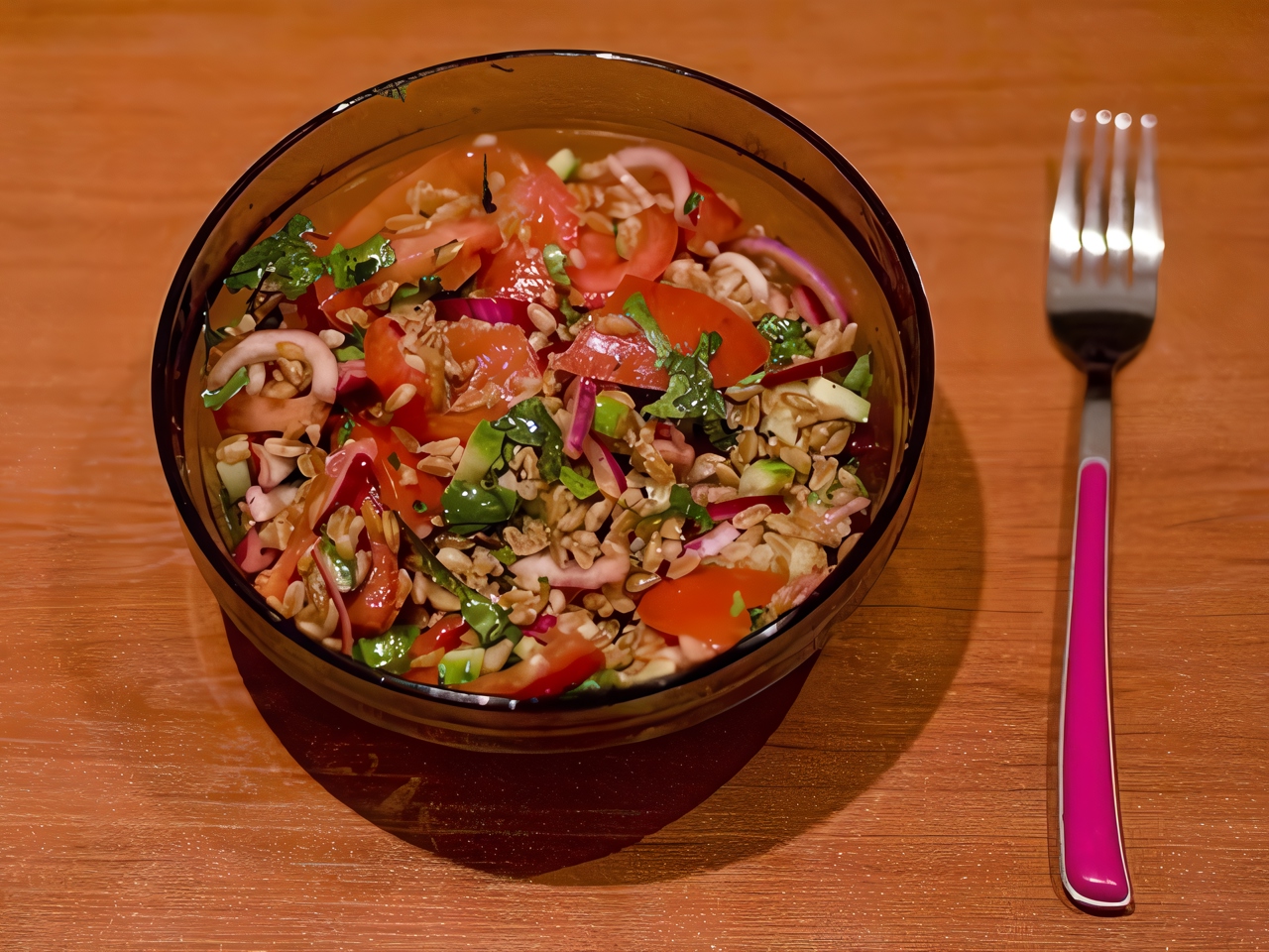 Farro Salad with Tomatoes