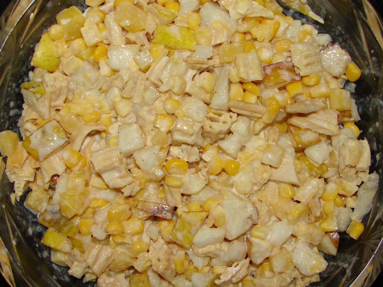 Salad with Pumpkin, Pear, and Fuchu