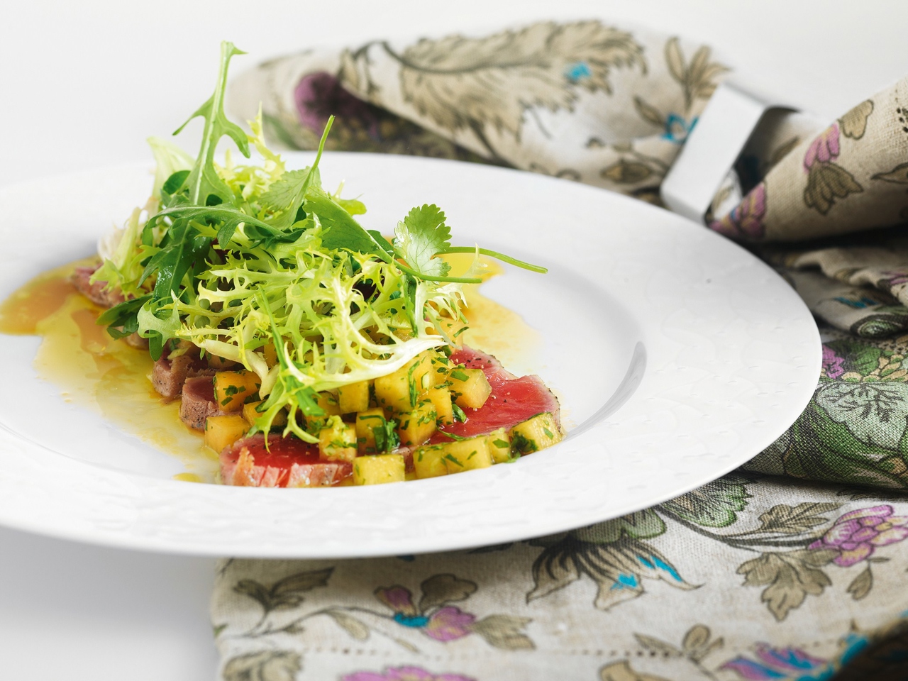 Tuna and Melon Salad