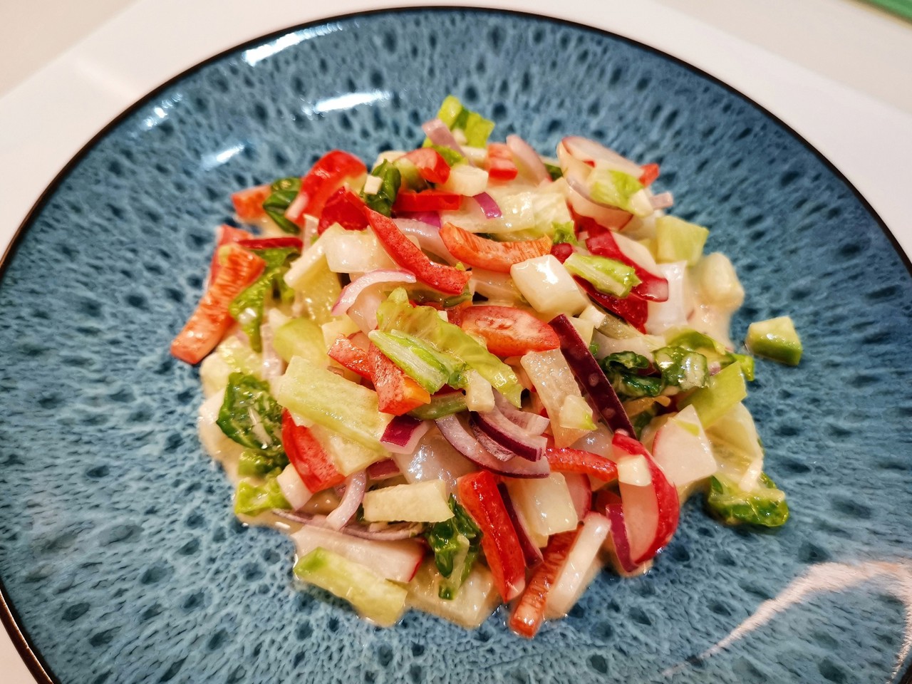 Salad with Green Radish