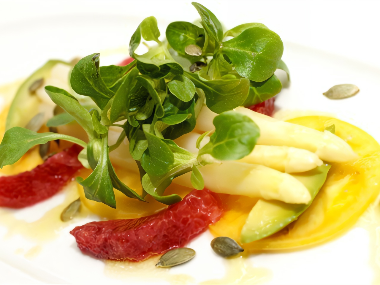 Asparagus and Avocado Salad
