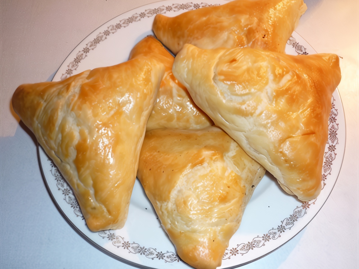 Samsa with Lamb and Tail Fat