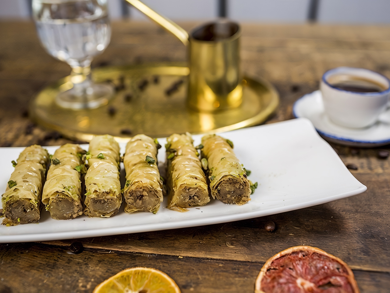 Baklava Saragli Roll