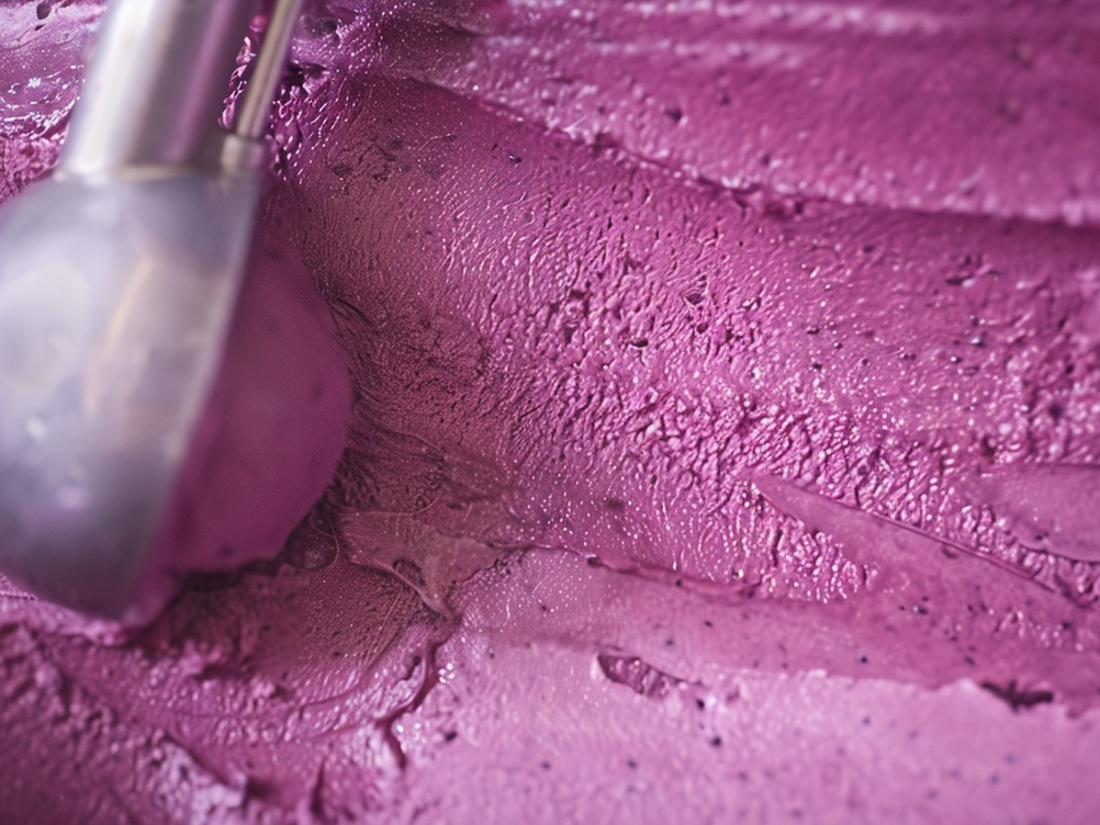 Blueberry Sherbet