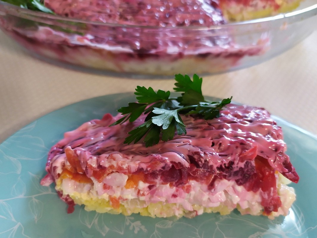 Classic Herring Under a Fur Coat