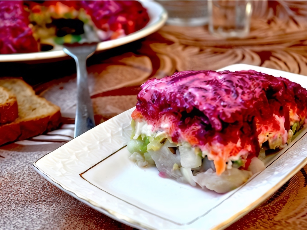 Herring in a 'Updated Fur Coat'