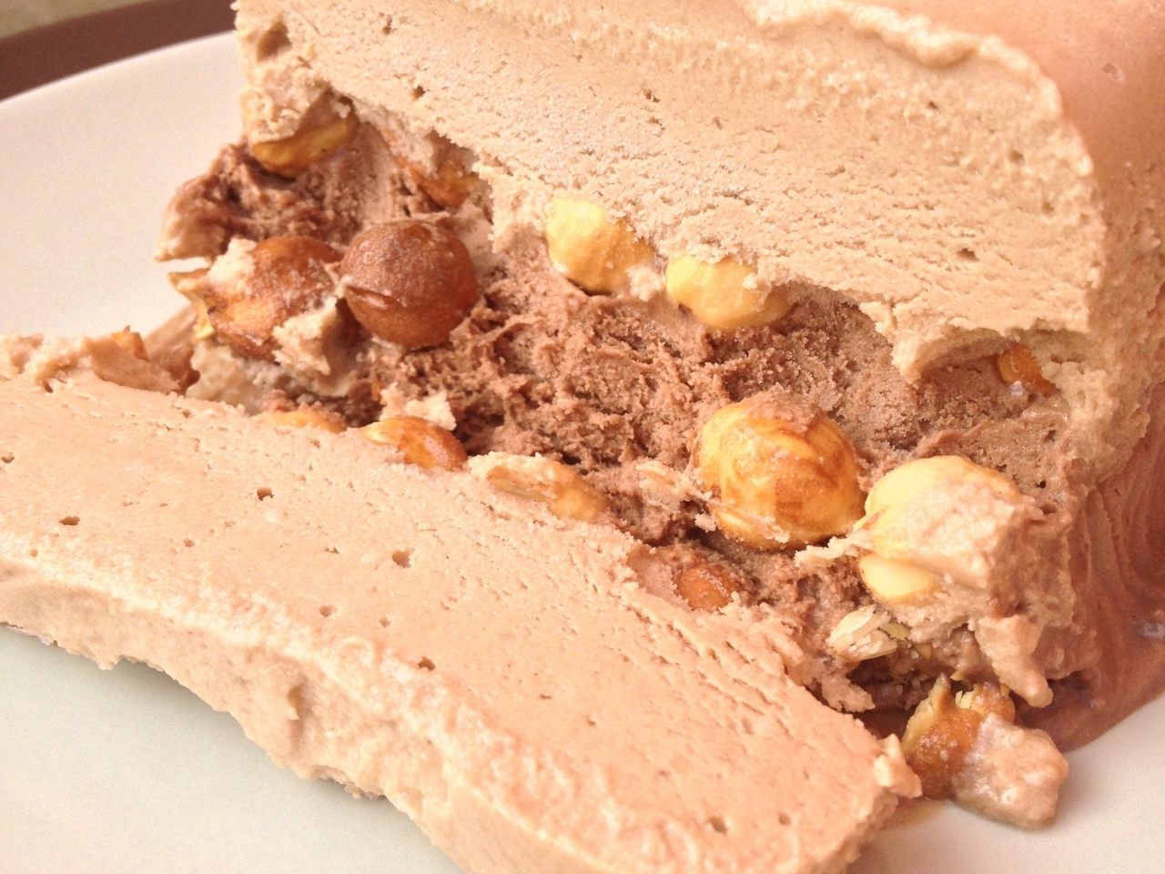 Semifreddo with Hazelnuts and Chocolate