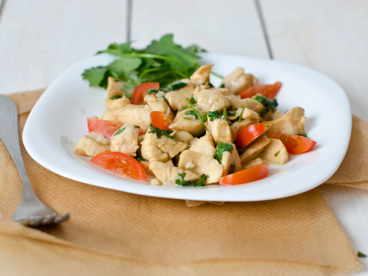 Scallop Ceviche with Vegetables