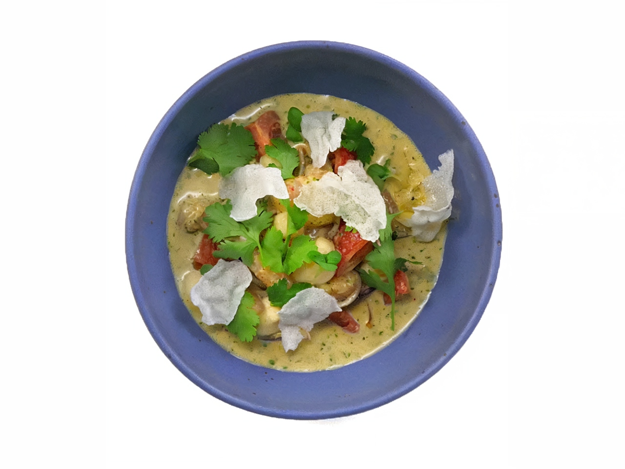 Shrimp Ceviche with Suluguni