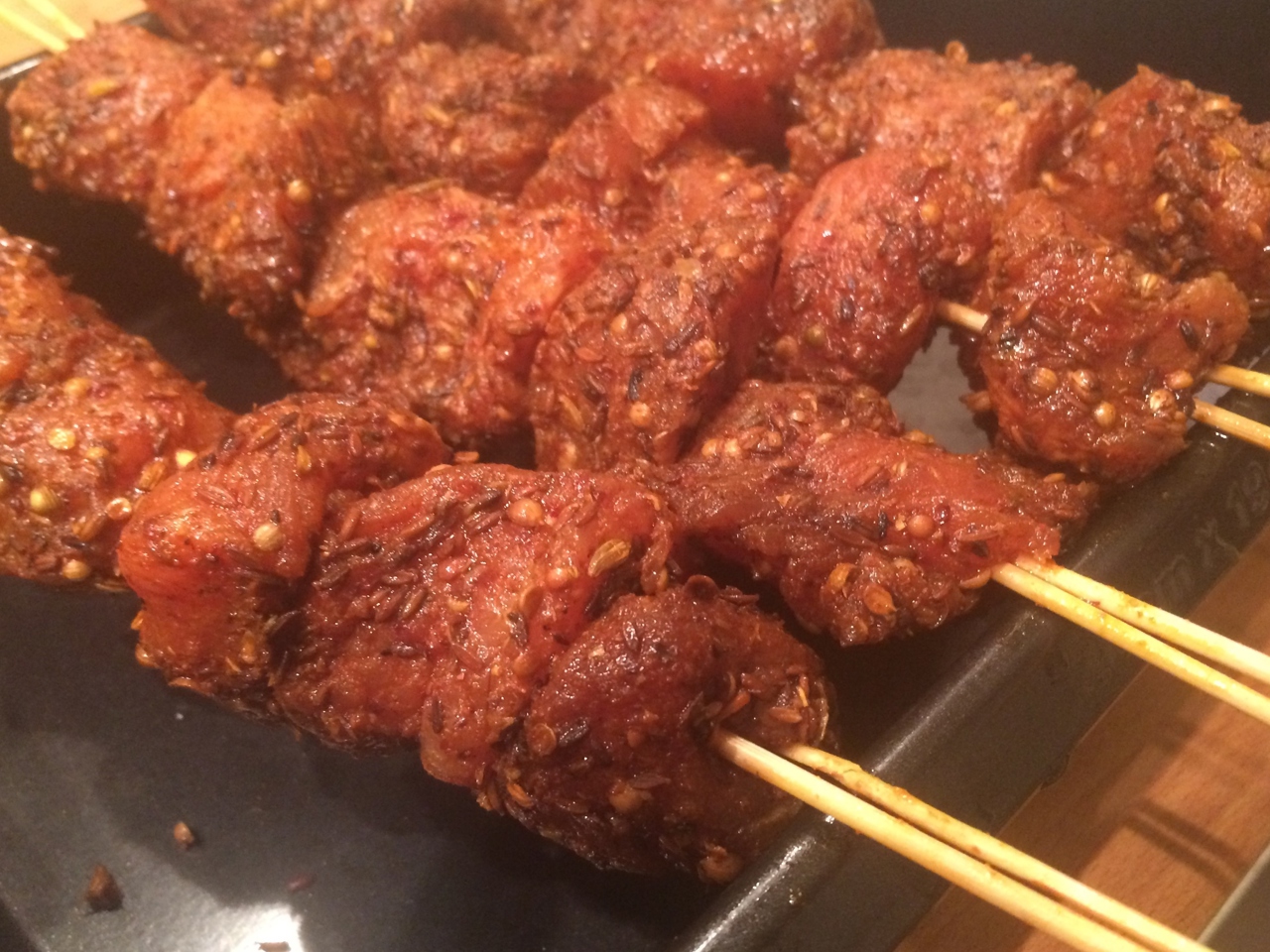 Moroccan Turkey Skewers