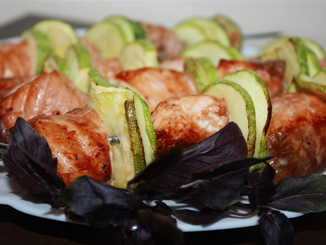 Salmon Skewers