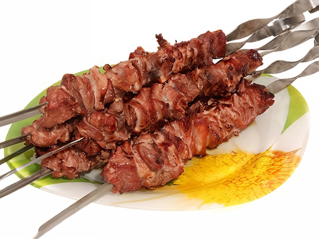 Lamb Skewers with Sweet Peppers