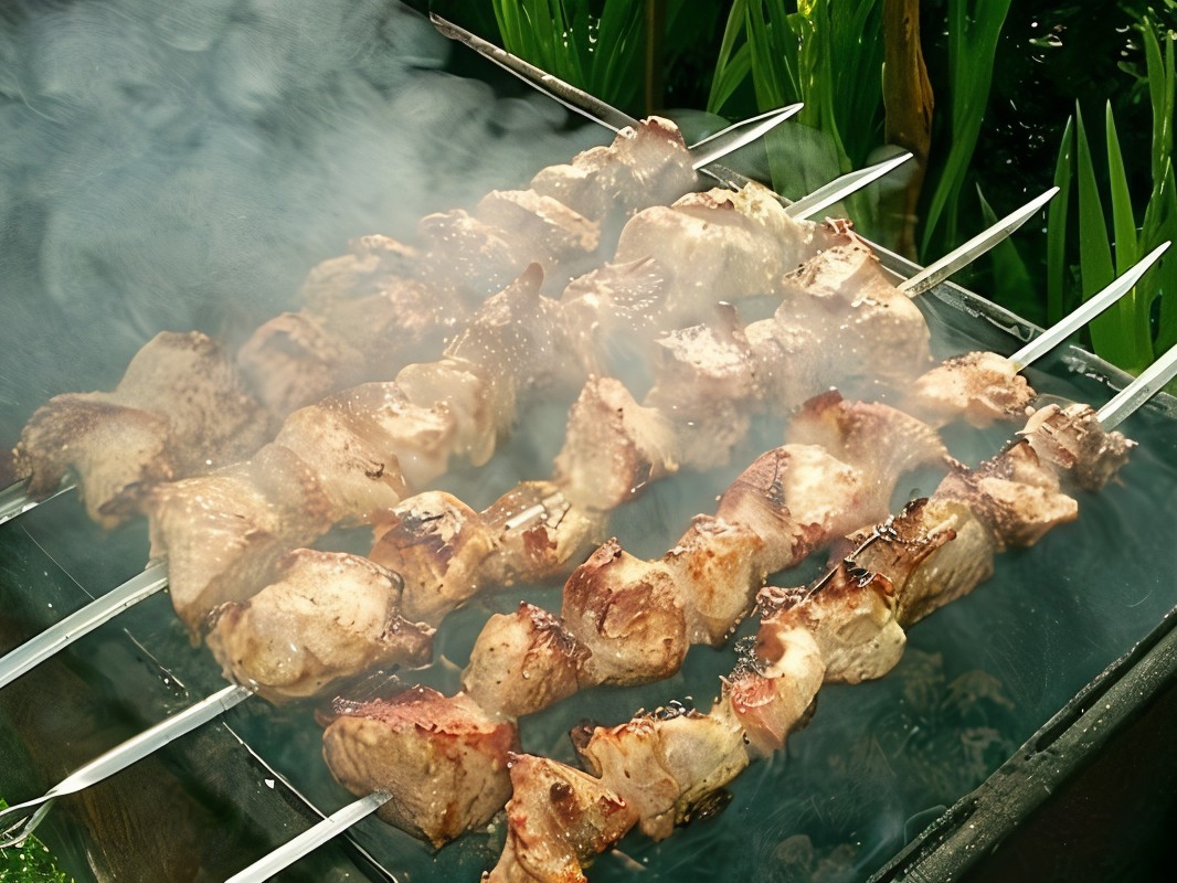 Pork Shashlik in Onion Juice