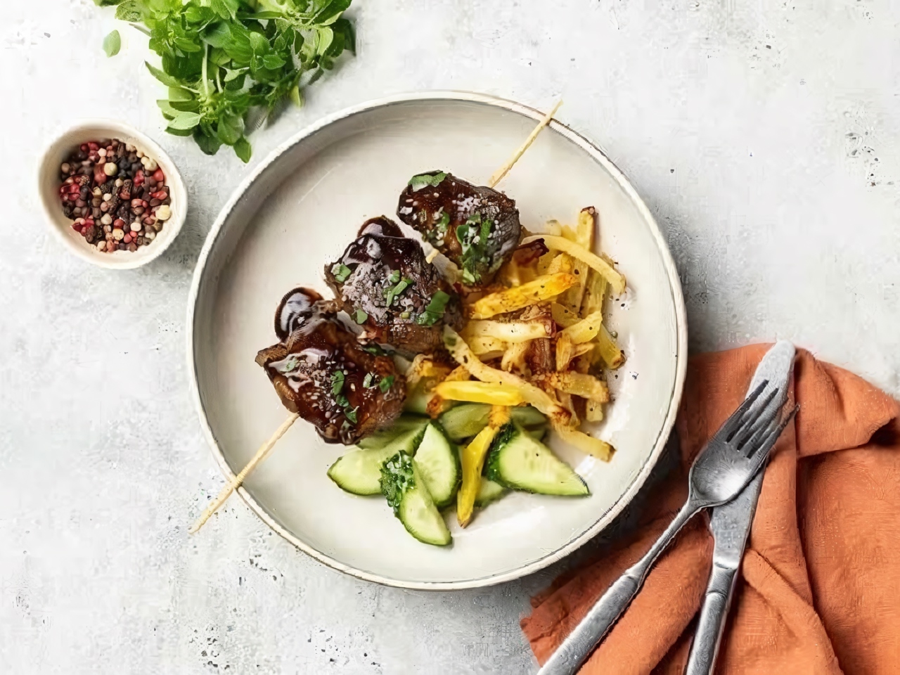 Marbled Beef Shashlik