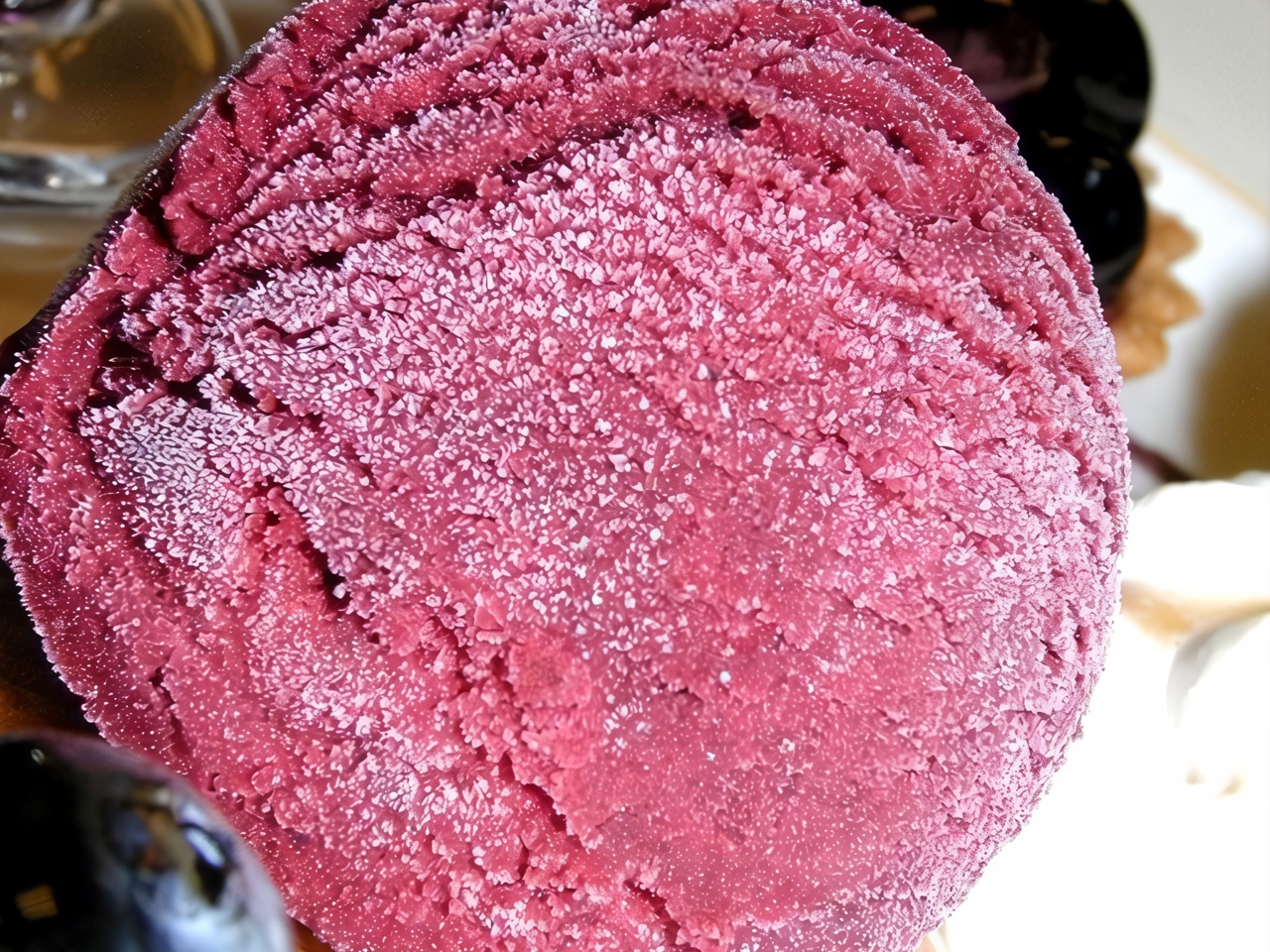 Blueberry Sherbet with Cahors