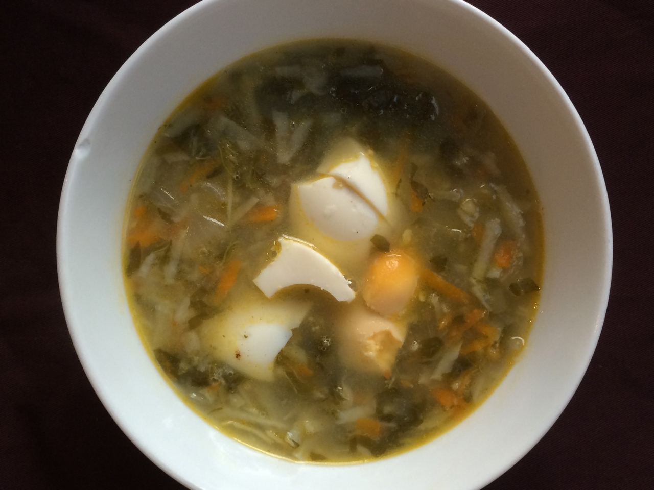 Sorrel Cream Soup