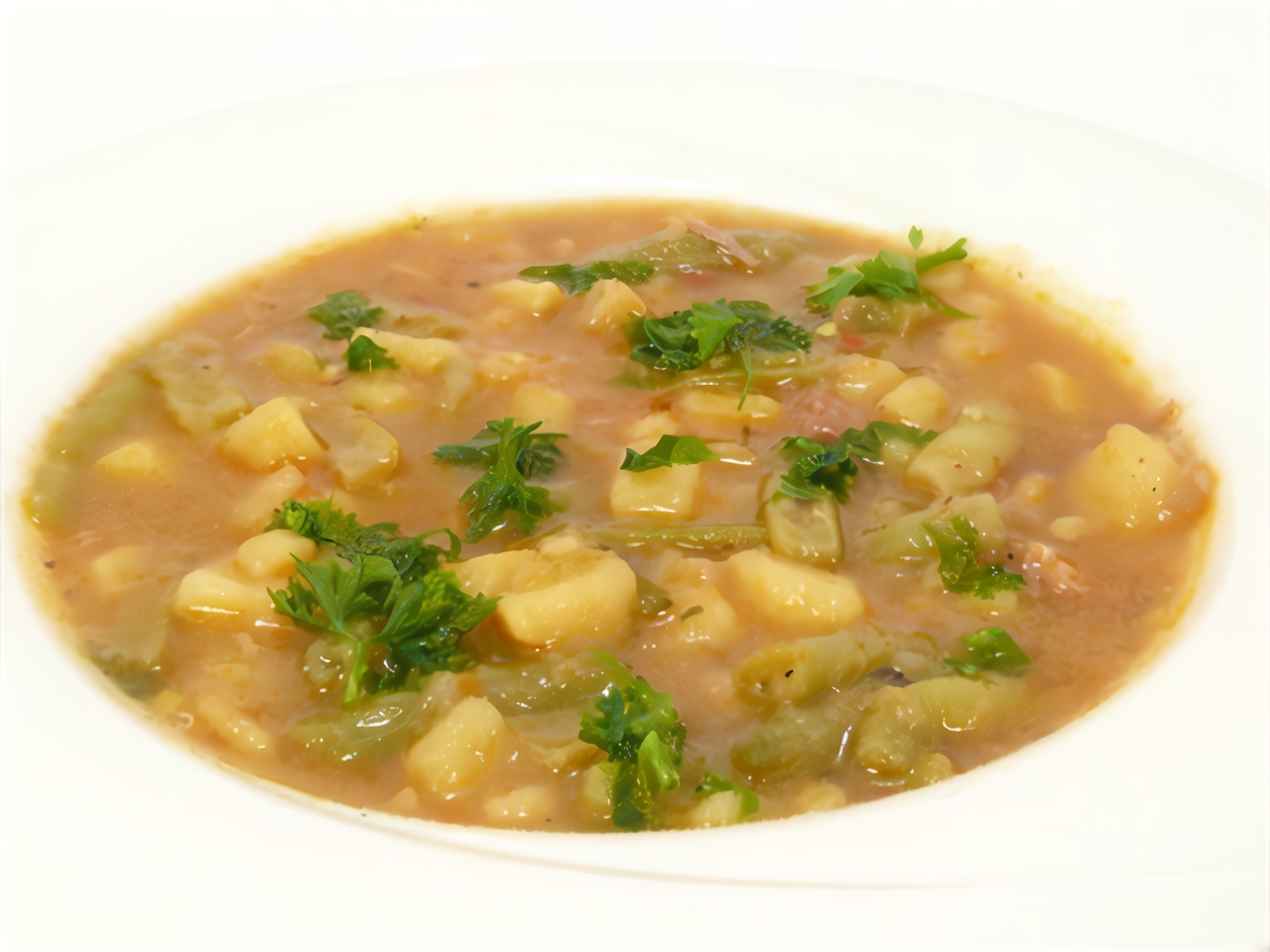 Sorrel Soup with White Beans