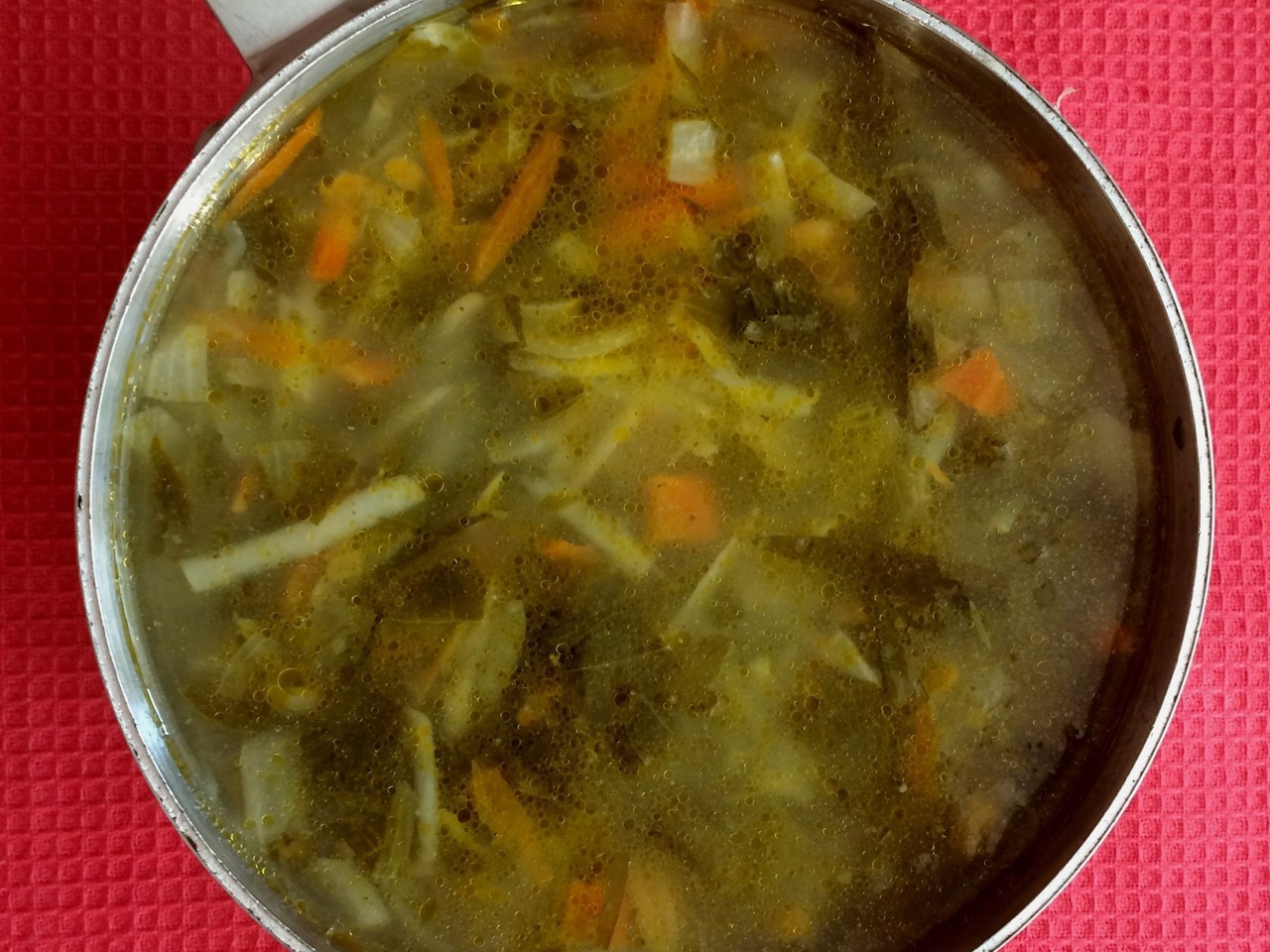 Sorrel Soup with Nettle "Minestrone a la Russ"