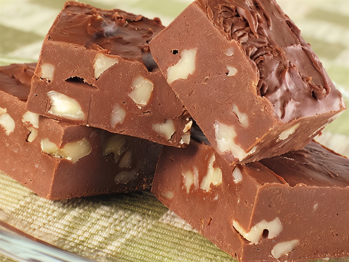Chocolate Candies with Walnuts