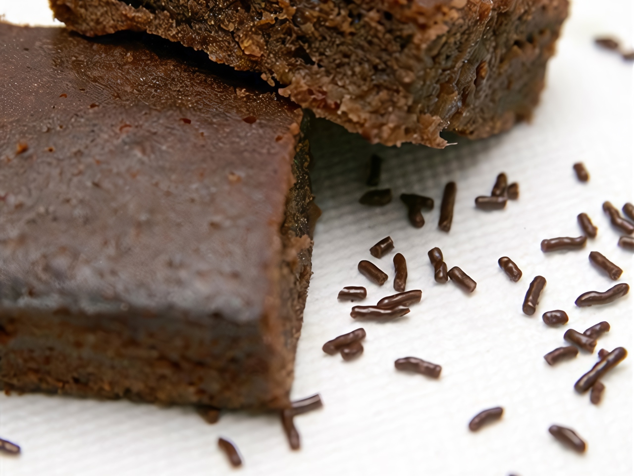 Chocolate Pastries with Prunes