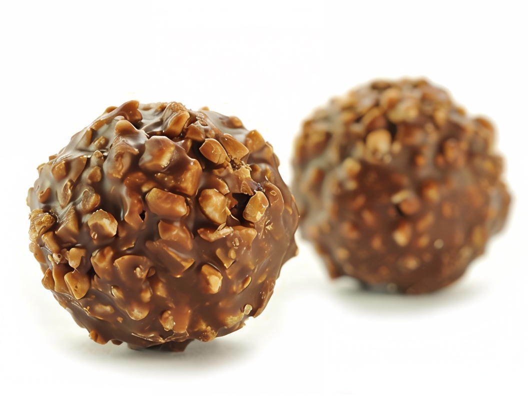 Chocolate Truffles with Balsamic Vinegar and Salted Peanuts