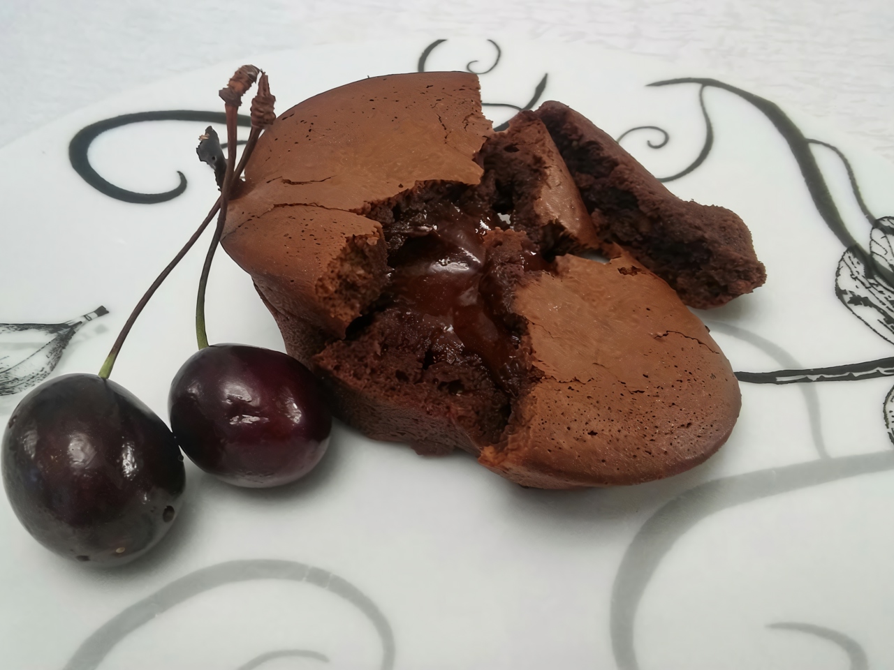 Chocolate Flan with Cane Sugar