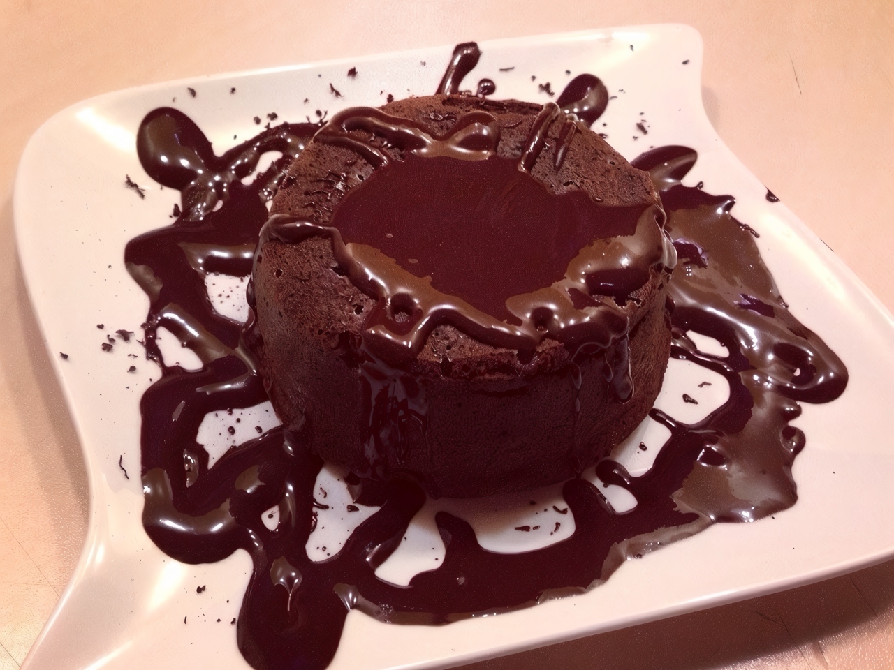 Chocolate Fondant with Dark Chocolate