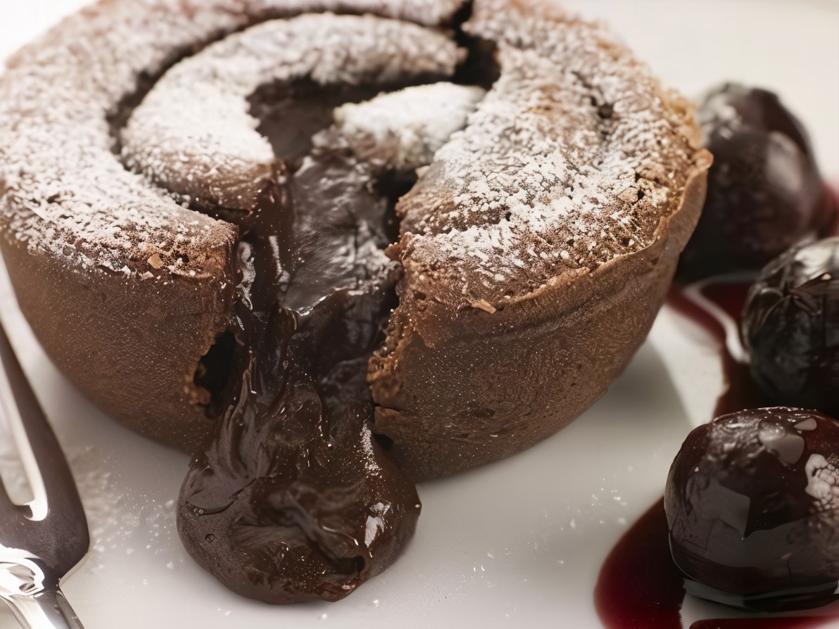 Chocolate Cake (Moelleux au chocolat)