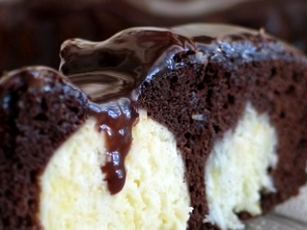 Шоколадный пирог с творожными шариками, рецепт пошаговый | Простые рецепты с фото