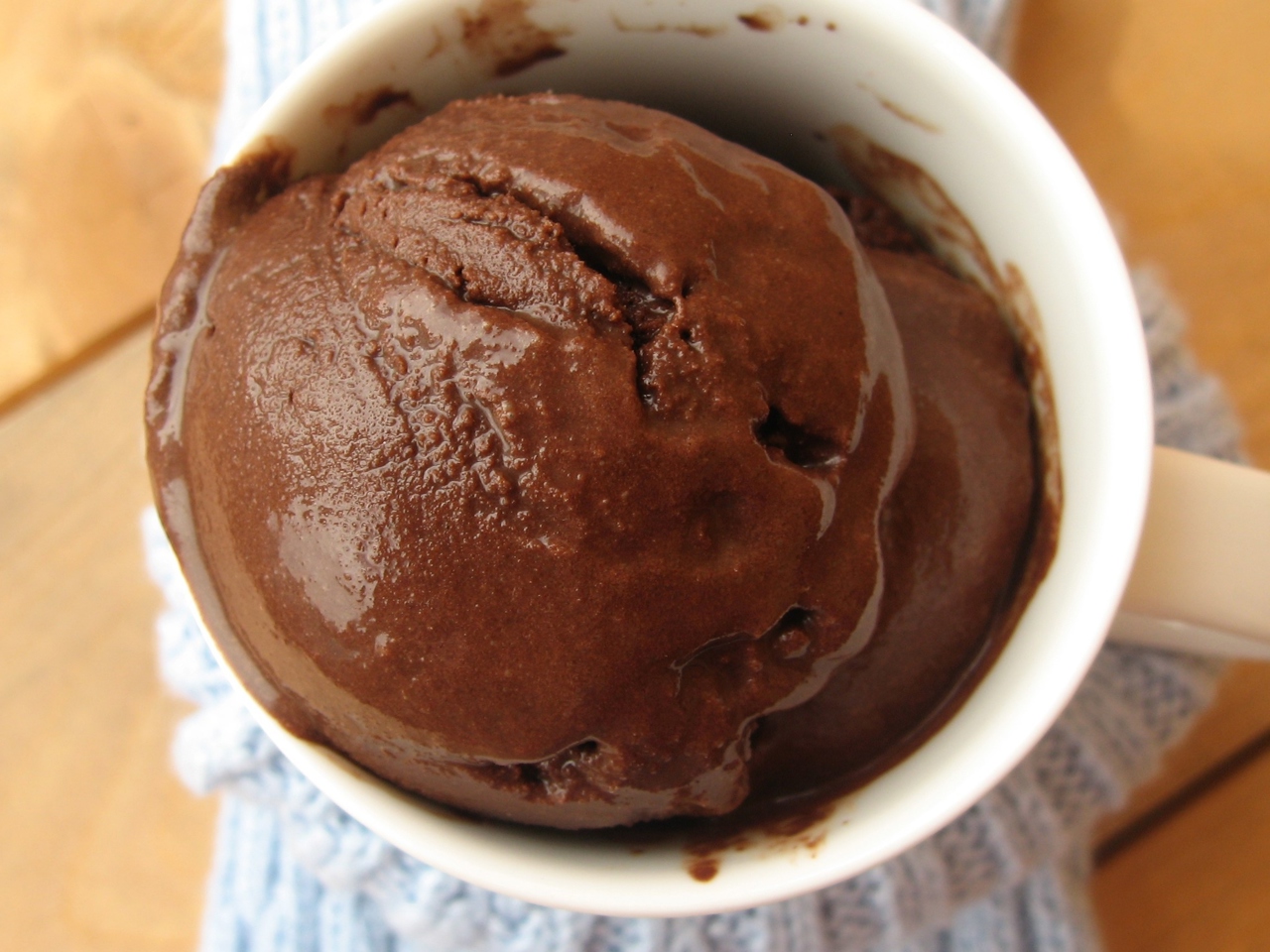 Chocolate Sorbet with Cinnamon, Muscovado Sugar, and Chili Pepper