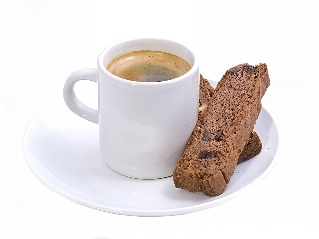 Chocolate-Orange Biscotti with Candied Ginger