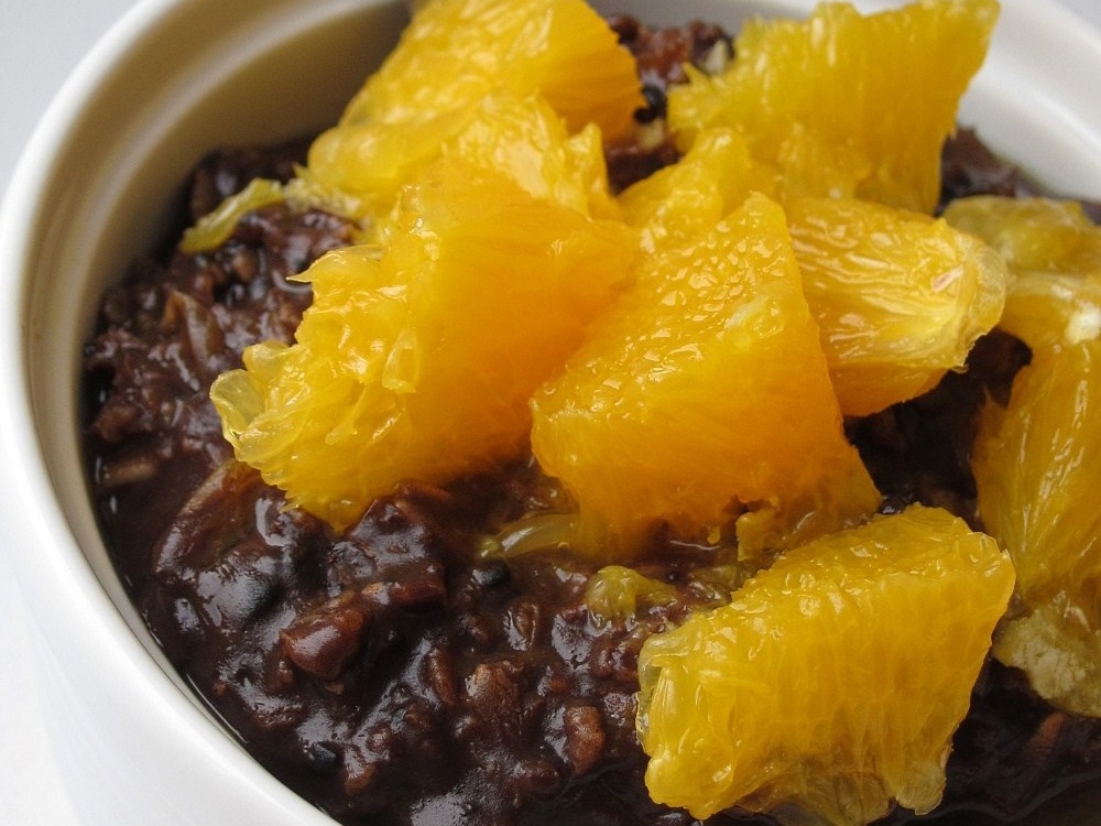 Chocolate Citrus Oatmeal