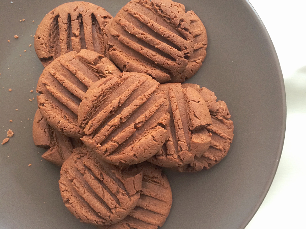 Chocolate Chestnut Cookies