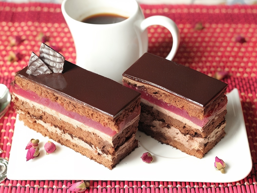Chocolate Raspberry Pastries
