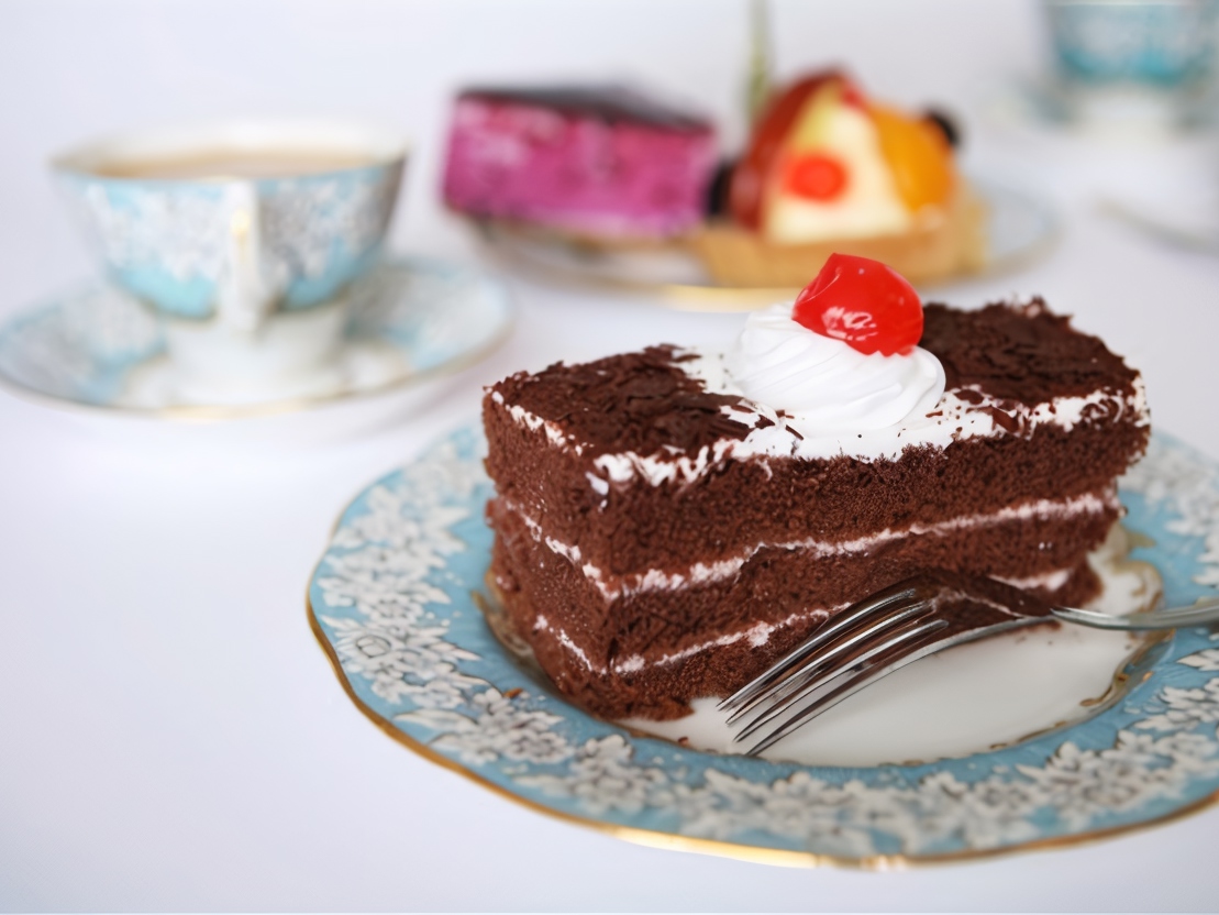 Chocolate Raspberry Frozen Pastries