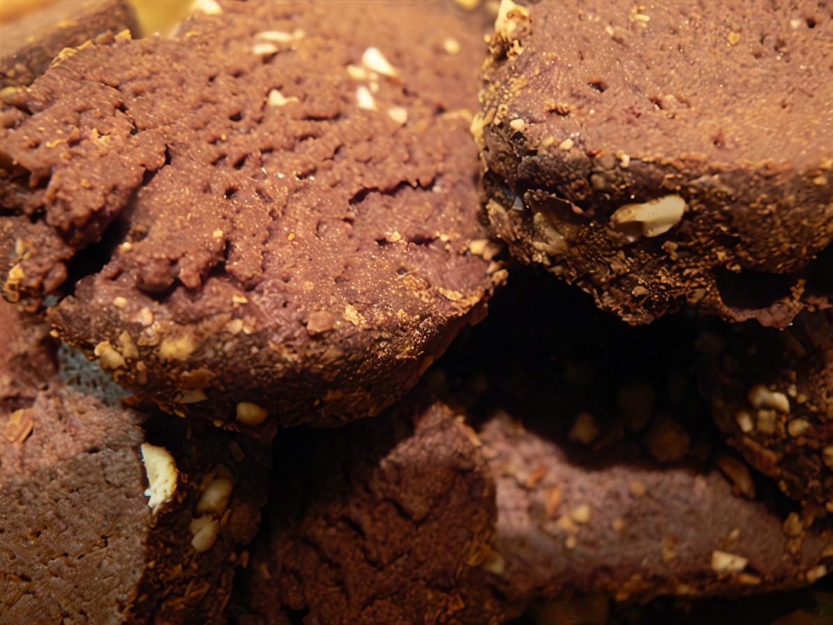 Chocolate Almond Cookies