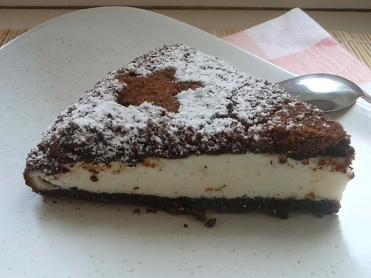 Chocolate-Cottage Cheese Pie