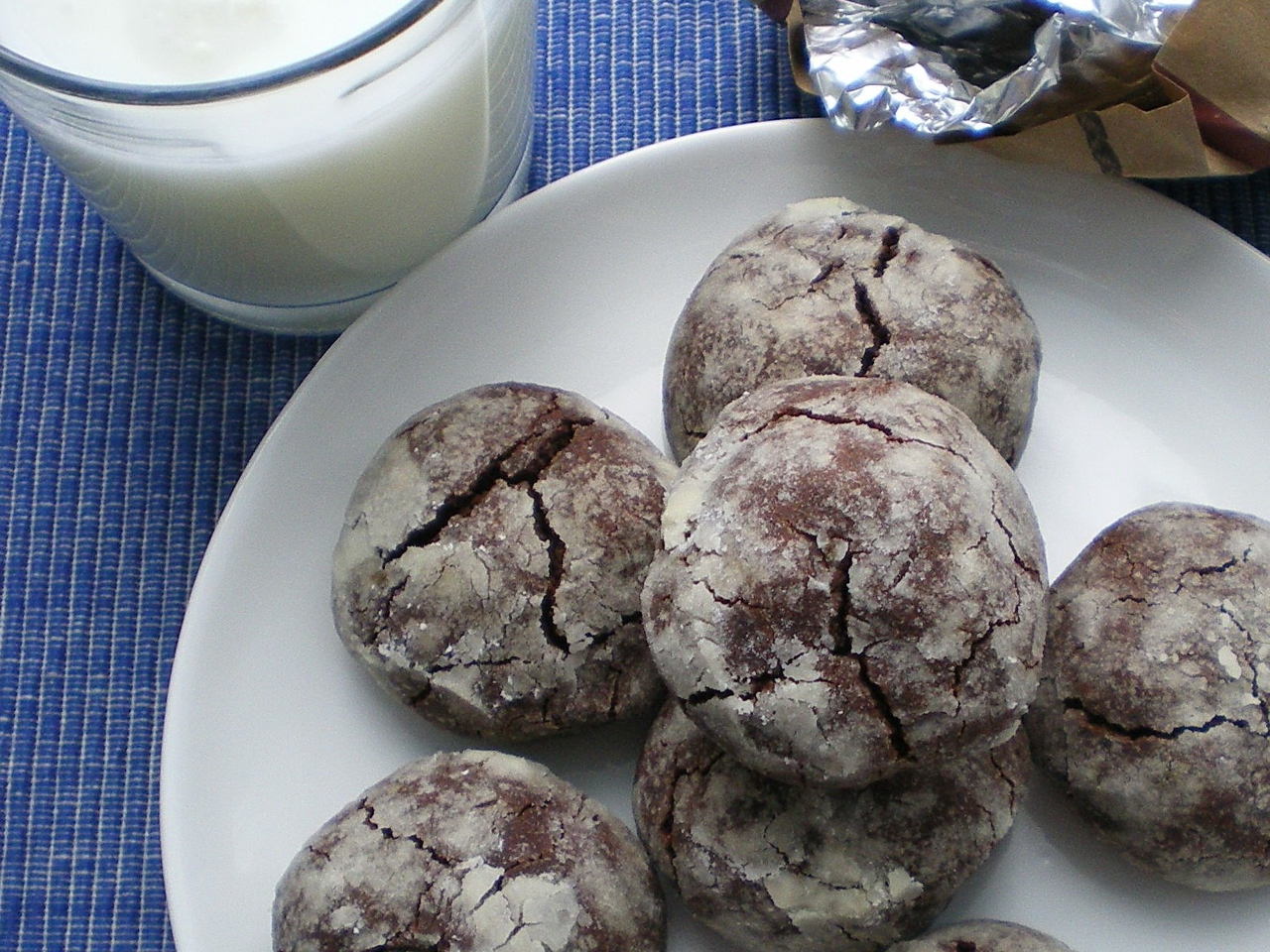 Chocolate Cookies with Coffee
