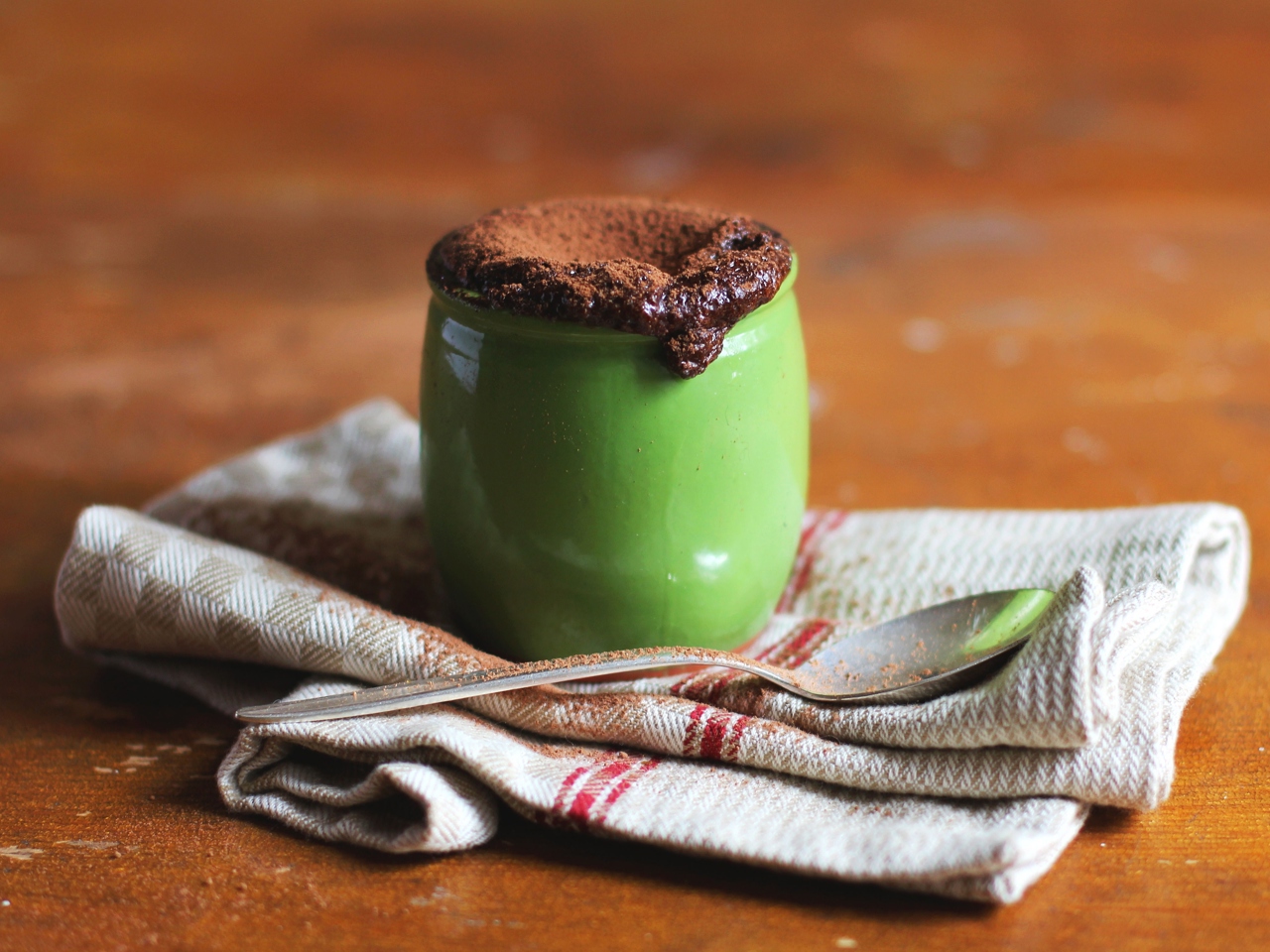 Chocolate Soufflé with Cocoa