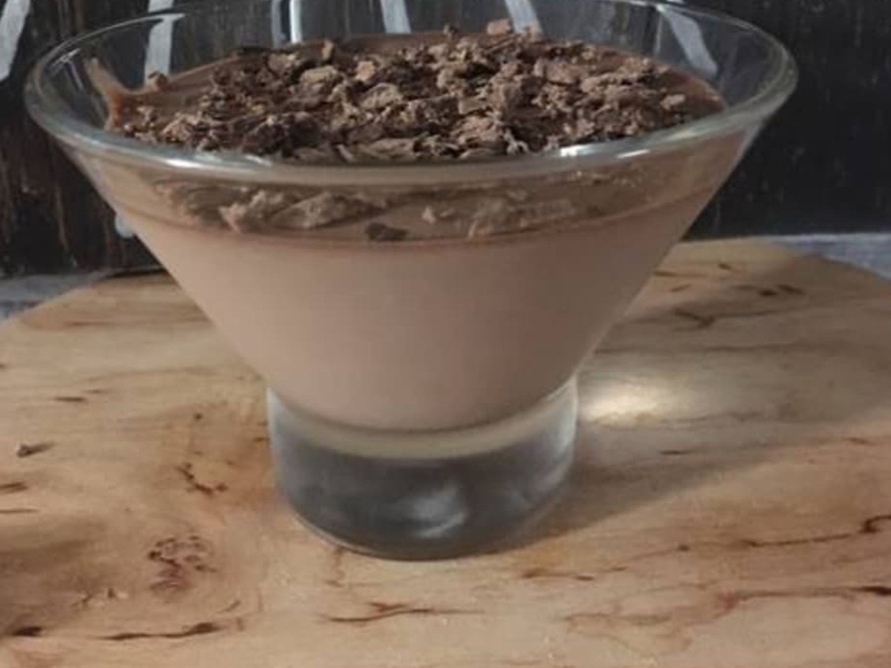 Chocolate Dessert with Liqueur