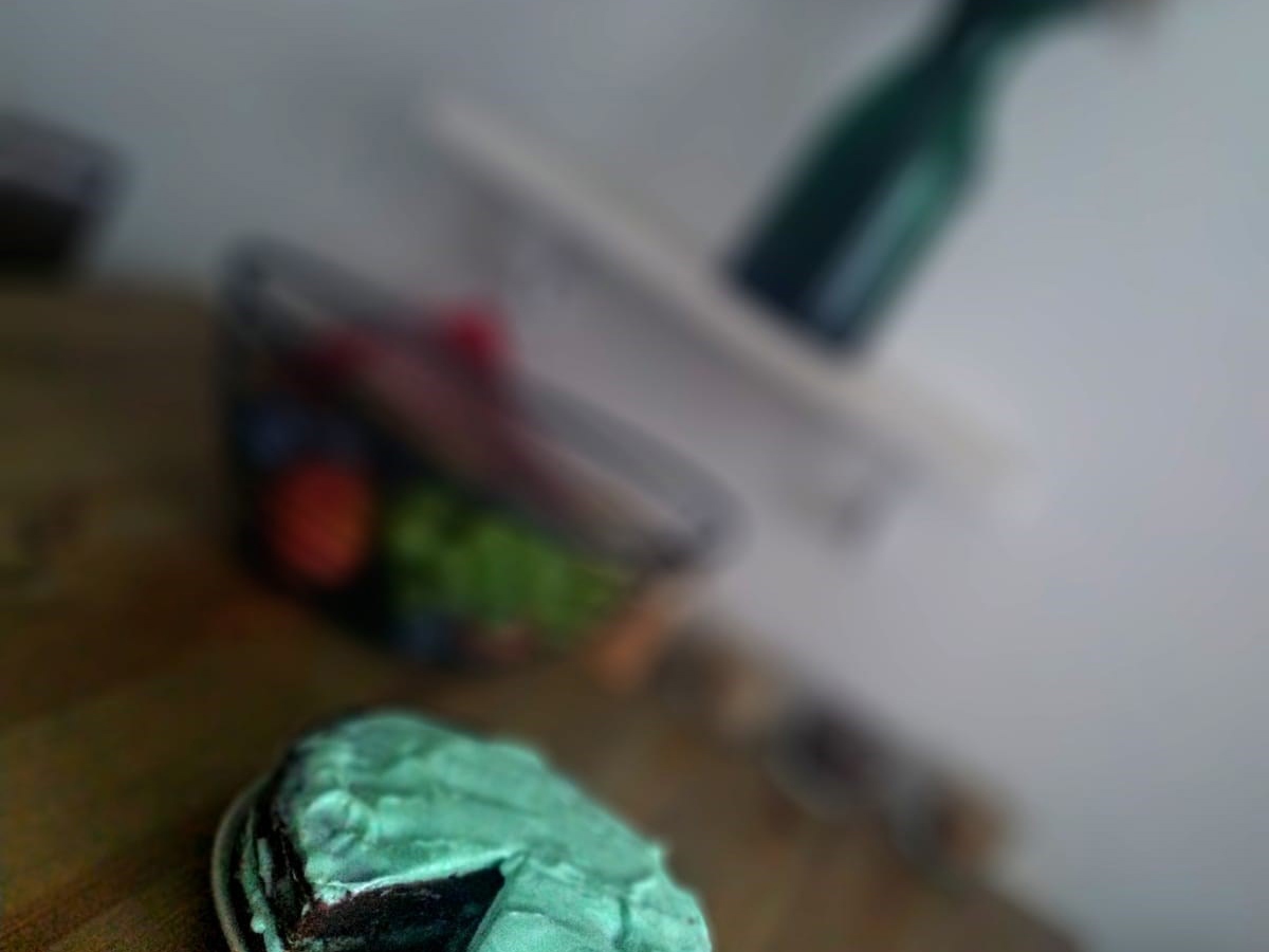 Chocolate Cake with Mint Cream