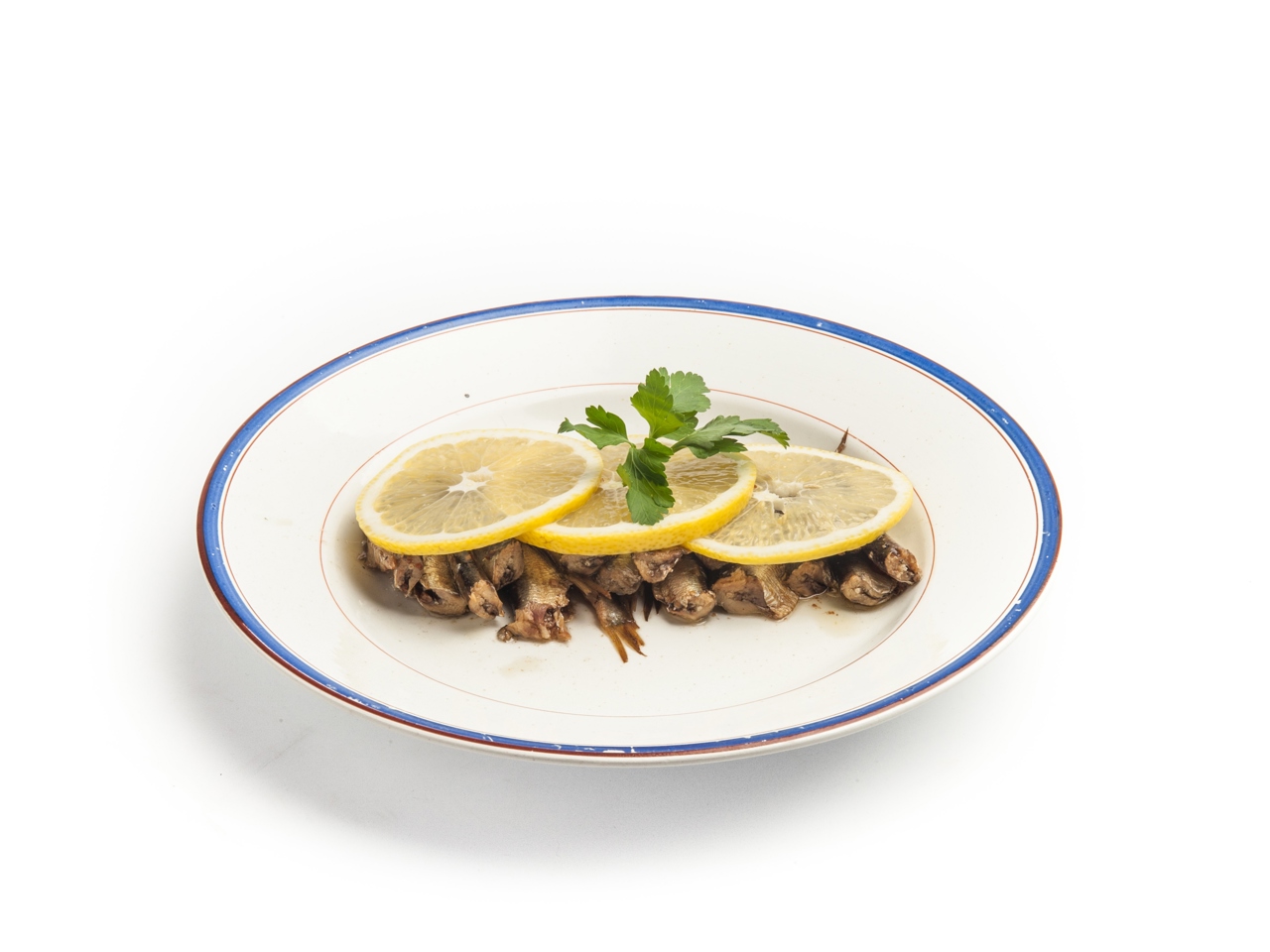 Sprats with Lemon