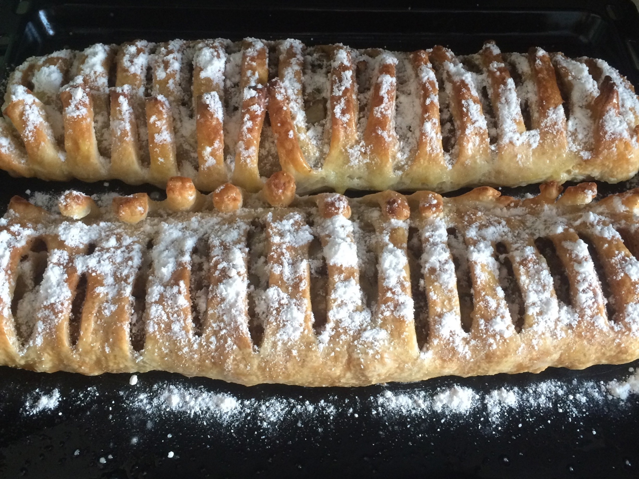 Pear and Walnut Strudel