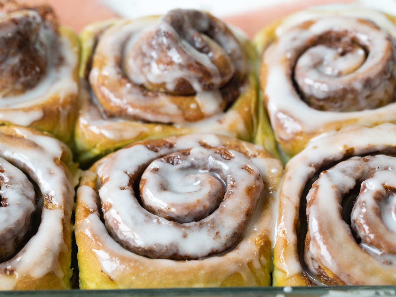 Cinnamon and Matcha Roll
