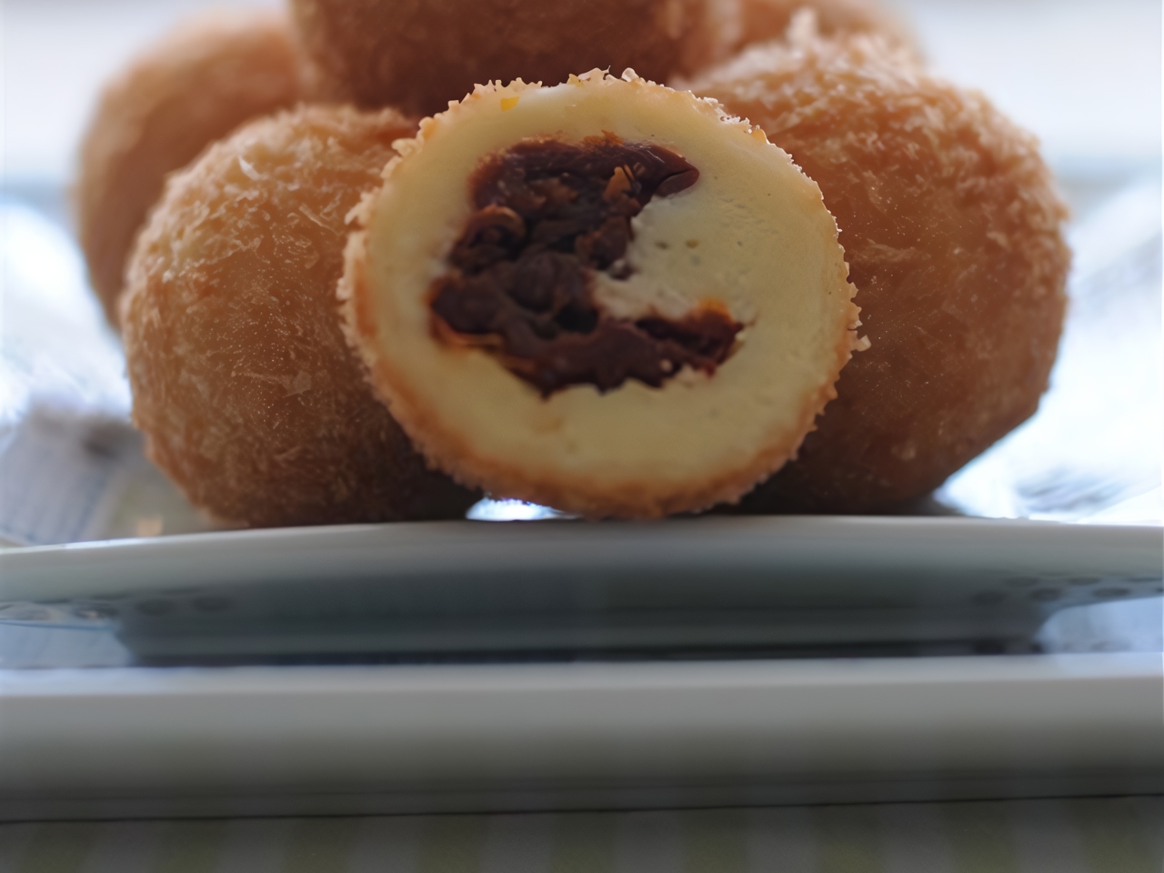Cheese Croquettes with Tomatoes