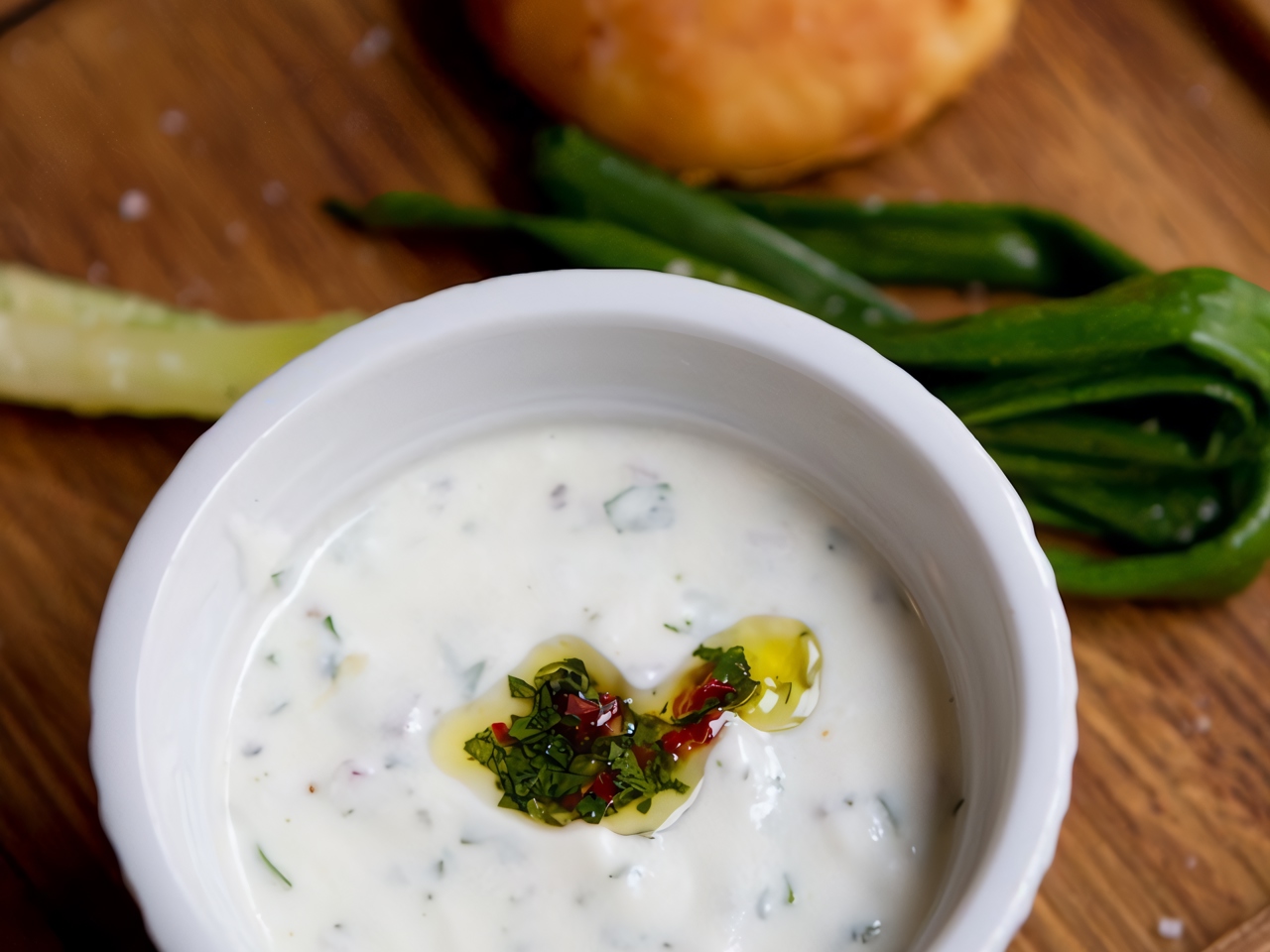 Cheese Sauce with Cilantro