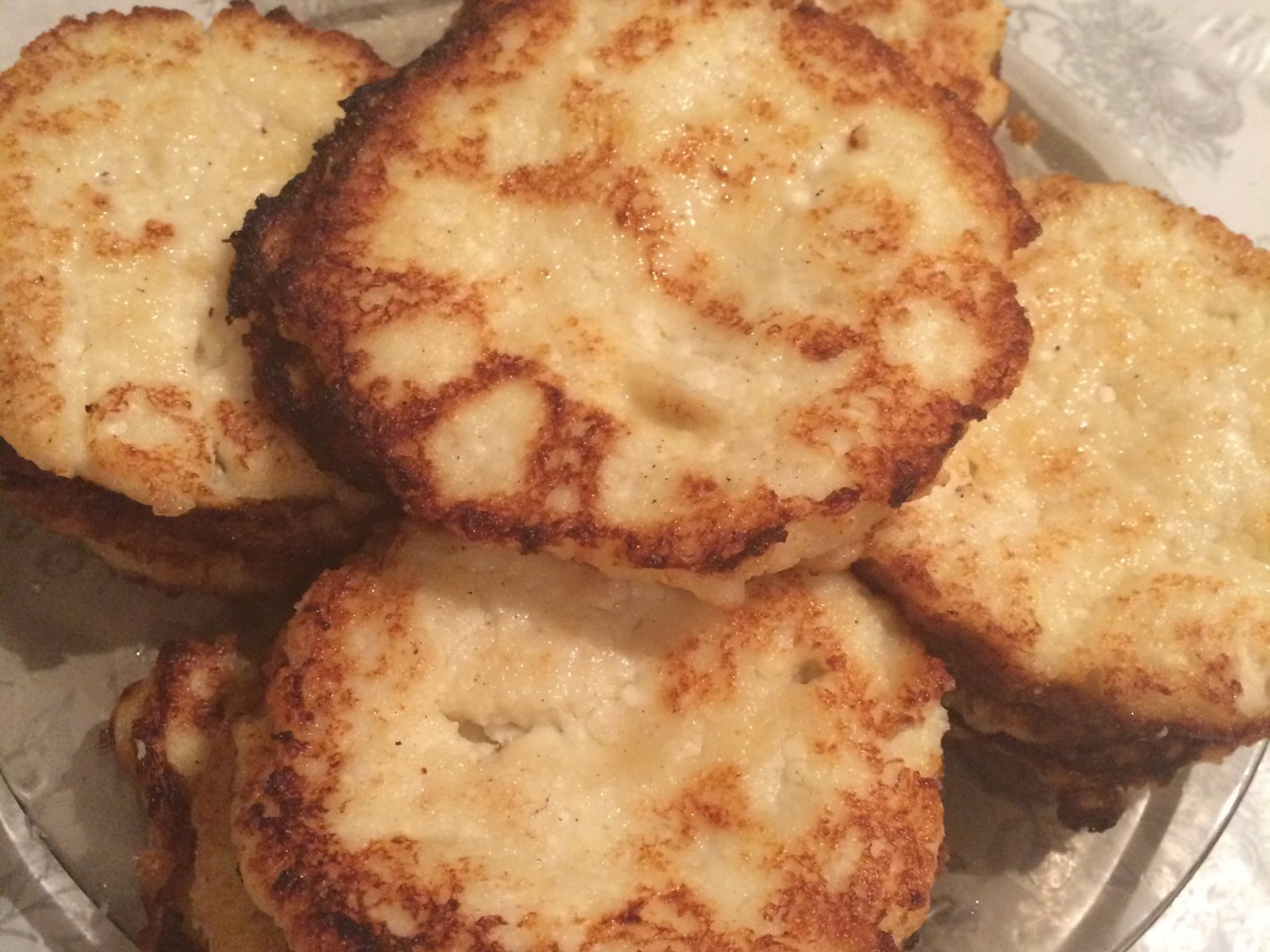 Cheese Pancakes with Banana